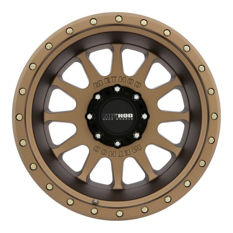 Method MR605 NV 20x10 -24mm Offset 8x6.5 121.3mm CB Method Bronze Wheel-tuningsupply.com