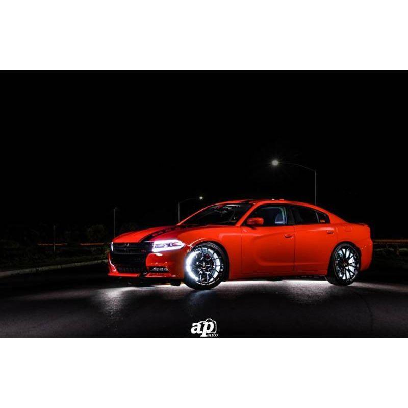 Oracle LED Illuminated Wheel Rings - ColorSHIFT - 15in. - ColorSHIFT No Remote - SMINKpower Performance Parts ORL4210-334 ORACLE Lighting