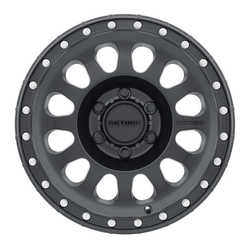 Method MR315 17x8.5 0mm Offset 6x120 67mm CB Matte Black Wheel-tuningsupply.com