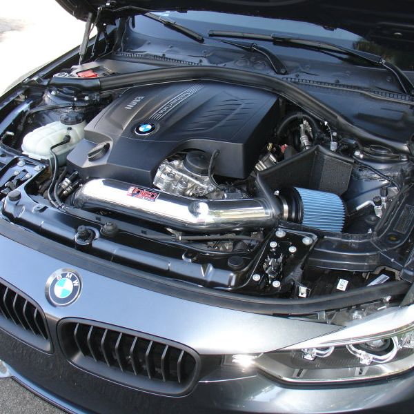 Injen 12-15 BMW 335i (N55) 3.0L L6 (turbo) AUTO TRANS ONLY Polished Short Ram Intake w/ MR Tech-tuningsupply.com