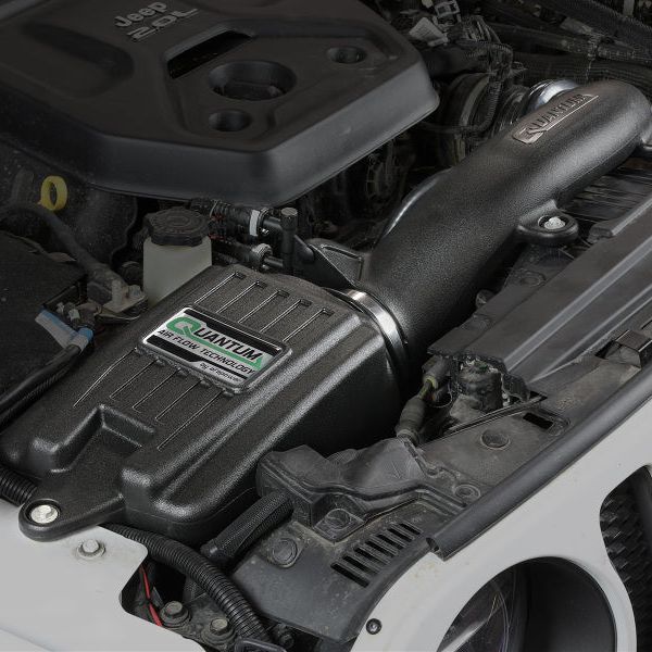 aFe Quantum Pro 5R Cold Air Intake System 18-20 Jeep Wrangler JL L4-2.0L (t)-tuningsupply.com