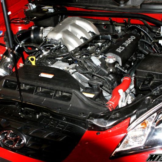 Mishimoto 10+ Hyundai Genesis Coupe V6 Red Silicone Hose Kit-tuningsupply.com