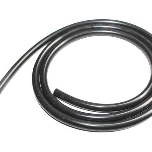 Torque Solution Silicone Vacuum Hose (Black) 3.5mm (1/8in) ID Universal 5ft-Hoses-Torque Solution-TQSTS-SIL-3.5BK-5-SMINKpower Performance Parts