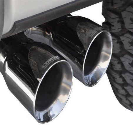 Corsa 2011-14 Ford F-150 Raptor 6.2L V8 144in Wheelbase Xtreme Cat-Back Resonator Delete Kit Exhaust-tuningsupply.com