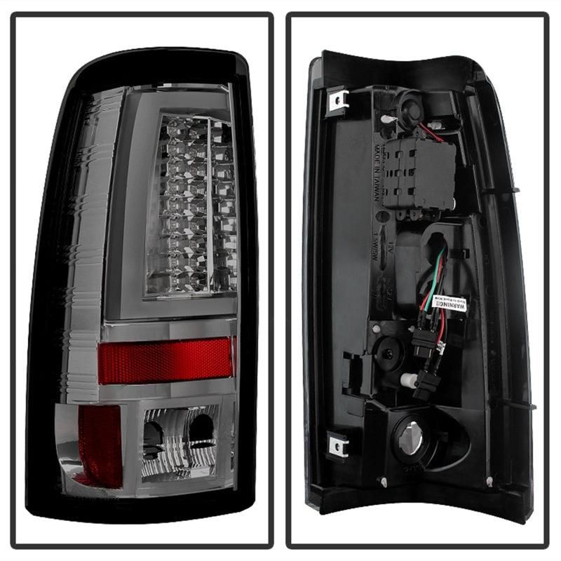 Spyder Chevy Silverado 1500/2500 99-02 Version 2 LED Tail Lights - Smoke ALT-YD-CS99V2-LED-SM - SMINKpower Performance Parts SPY5081896 SPYDER