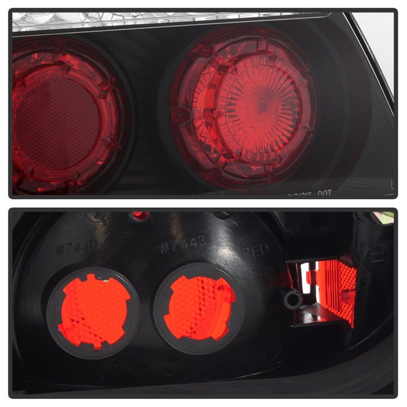 Spyder Subaru Impreza WRX/Sti 02-03 4Dr (Not Fit Wagon)Euro Style Tail Lights Black ALT-YD-SI01-BK - SMINKpower Performance Parts SPY5007193 SPYDER