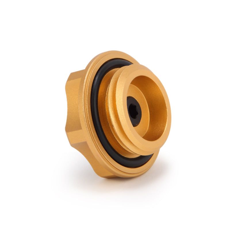 Mishimoto Subaru Oil FIller Cap - Gold-Oil Caps-Mishimoto-MISMMOFC-SUB-GD-SMINKpower Performance Parts