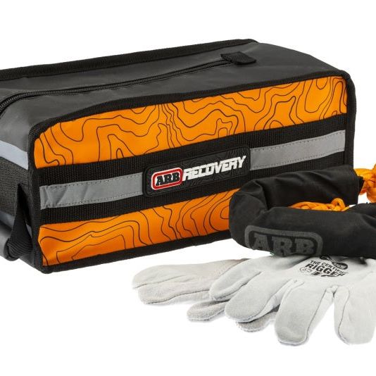 ARB Micro Recovery Bag Orange/Black Topographic Styling PVC Material-tuningsupply.com