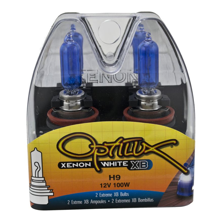 Hella Optilux H9 12V/100W XB Xenon White Bulb (pair)-tuningsupply.com