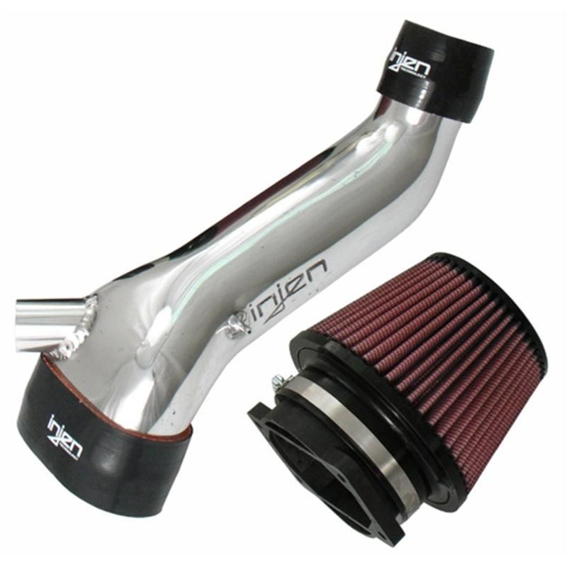 Injen 95-99 Eclipse Turbo Must Use Stock Blow Off Valve Polished Short Ram Intake-tuningsupply.com