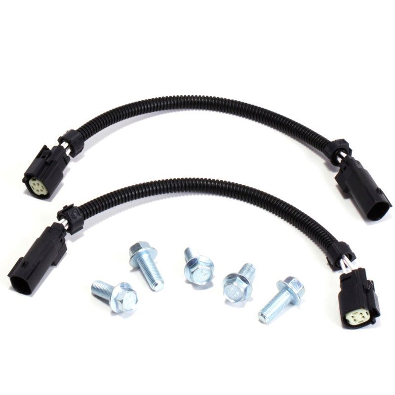 BBK 2015 Mustang GT V6 6-Pin Front O2 Sensor Wire Harness Extensions 12 (pair) And Bolt Kit-tuningsupply.com