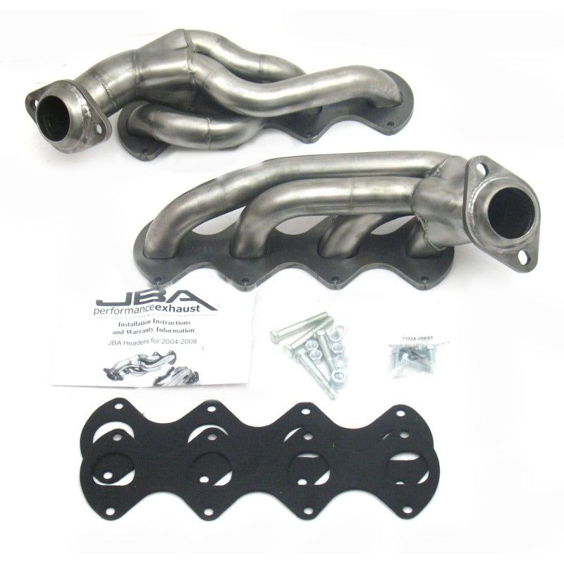 JBA 04-10 Ford F-Series 5.4L 3V 1-5/8in Primary Raw 409SS Cat4Ward Header-tuningsupply.com