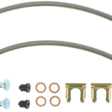 StopTech 06-09 Pontiac Solstice Stainless Steel Front Brake Line Kit-Brake Line Kits-Stoptech-STO950.62006-SMINKpower Performance Parts