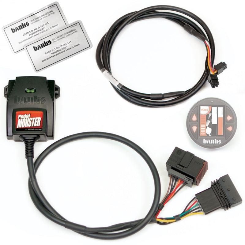 Banks Power Pedal Monster Throttle Sensitivity Booster for Use w/ Exst. iDash - 07-19 Ram 2500/3500-tuningsupply.com