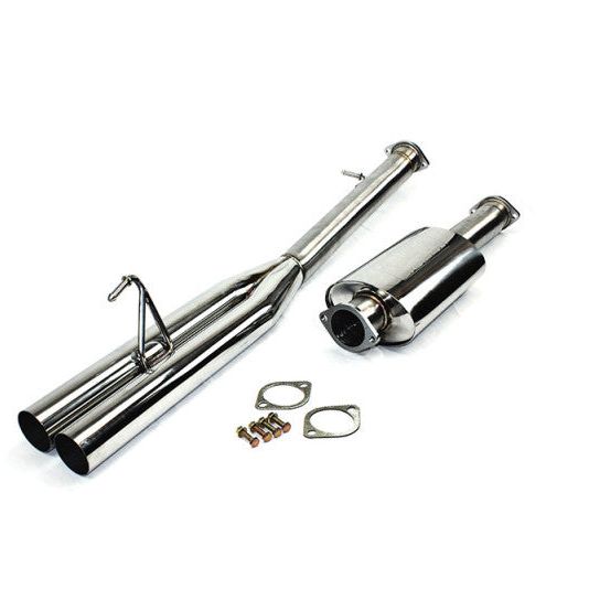 ISR Performance EP (Straight Pipes) Dual Tip Exhaust - Nissan 350Z-tuningsupply.com