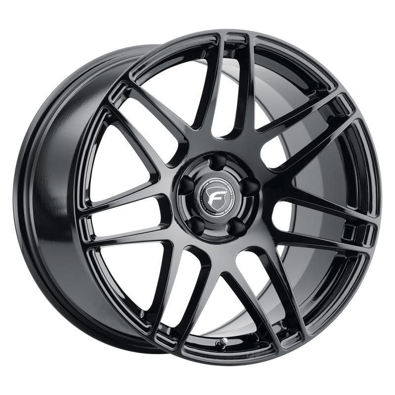 Forgestar F14 18x11 / 5x120.65 BP / ET55 / 8.2in BS Gloss Black Wheel-tuningsupply.com