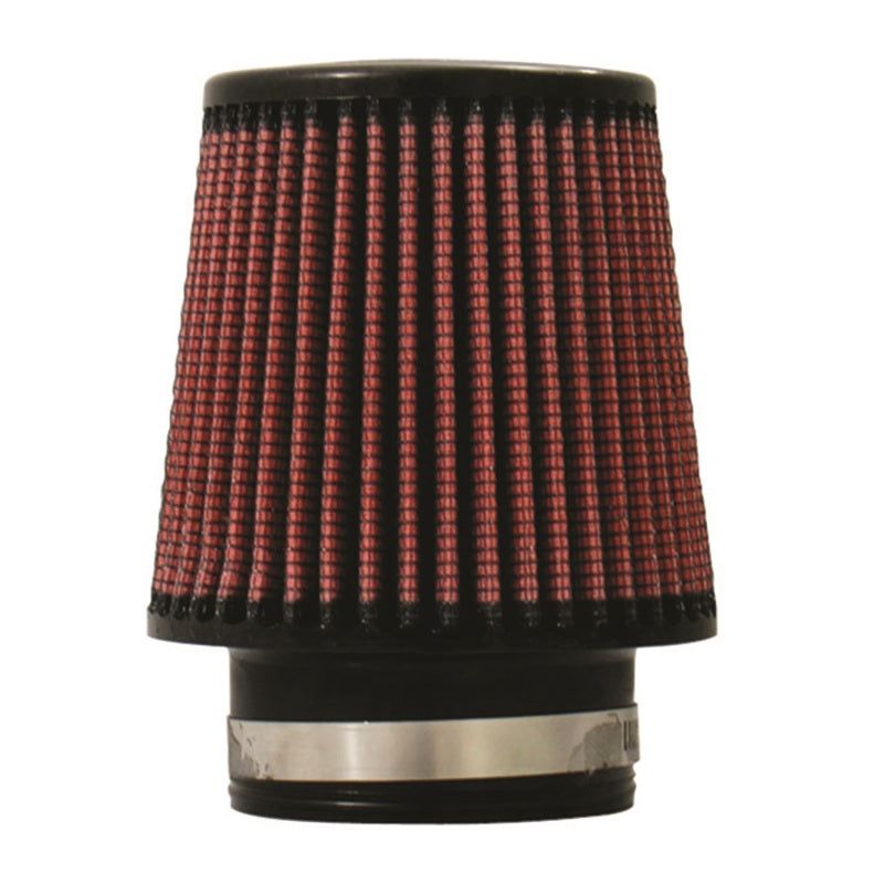 Injen High Performance Air Filter - 3.00 Black Filter 6 Base / 5 Tall / 4 Top - 45 Pleat-tuningsupply.com