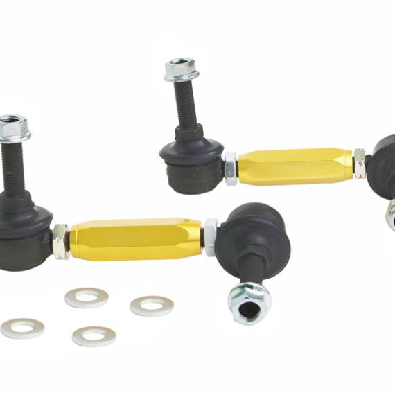 Whiteline Universal Swaybar Link Kit-Heavy Duty Adj Steel Ball w/ 10mm Ball Stud - SMINKpower Performance Parts WHLKLC140-115 Whiteline