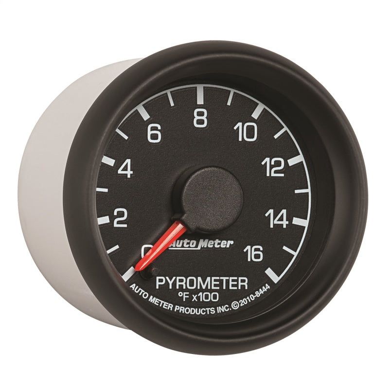 Autometer Factory Match Ford 52.4mm Full Sweep Electronic 0-1600 Deg F EGT/Pyrometer Gauge-tuningsupply.com