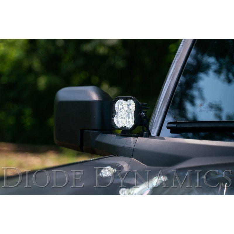 Diode Dynamics 2021 Ford Bronco SS3 LED Ditch Light Kit - Pro White Combo-tuningsupply.com