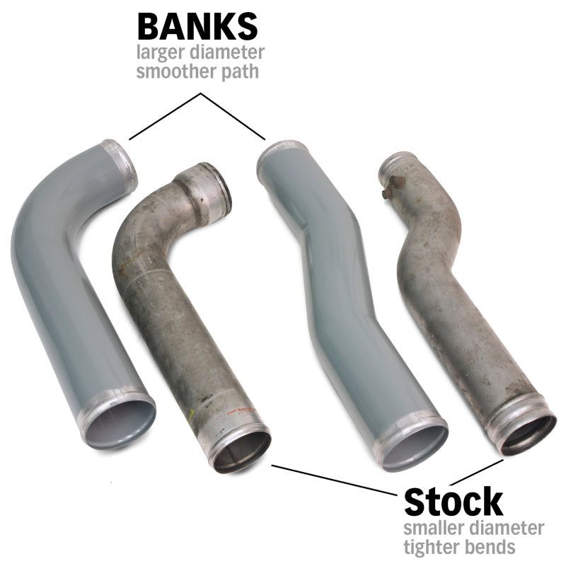 Banks 07-09 Ram 6.7L Diesel Boost Tube System-tuningsupply.com