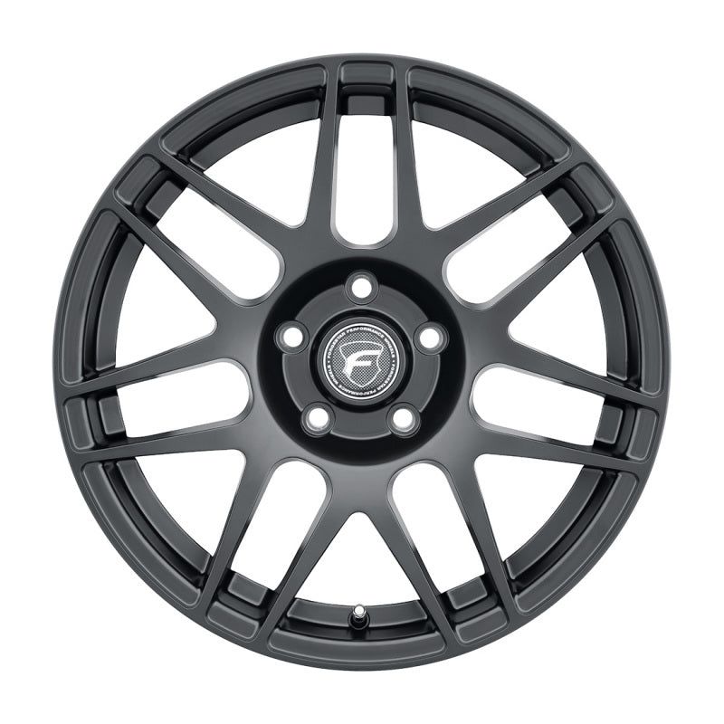 Forgestar F14 Drag 18x5.0 / 5x114.3 BP / ET-23 / 2.125in BS Satin Black Wheel-tuningsupply.com