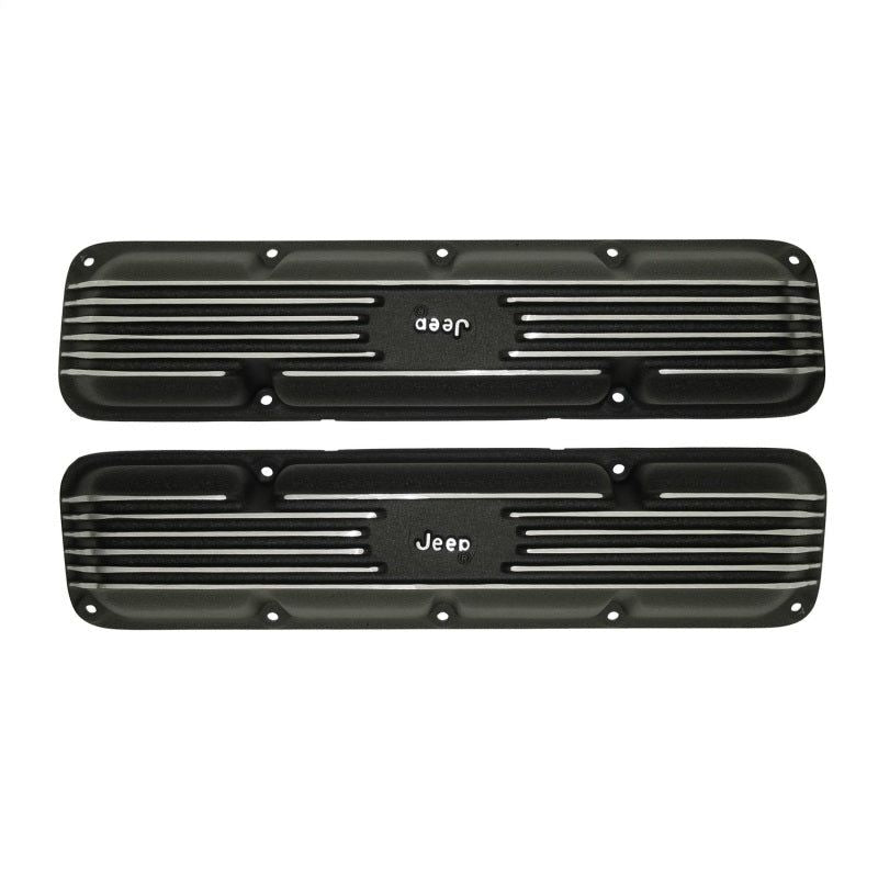 Omix Valve Cover Pair W/ Script-tuningsupply.com