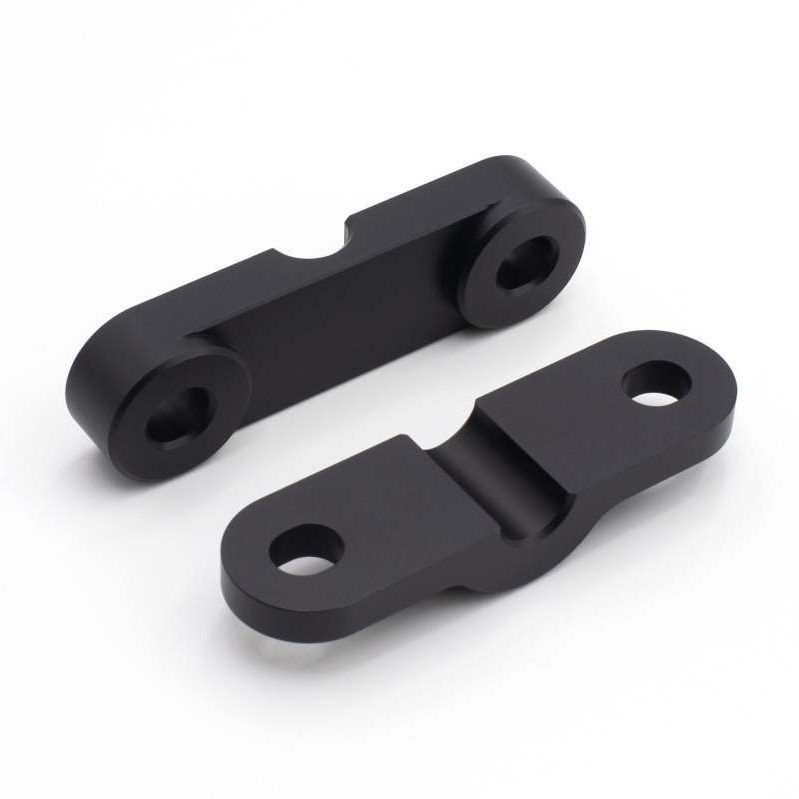 BLOX Racing 2-Pc Solid Shifter Bushing Kit Rear - Civic Integra - Black-tuningsupply.com