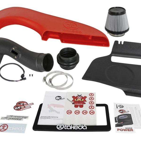 aFe Takeda Stage-2 PRO DRY S Cold Air Intake System 15-18 Subaru WRX H4 2.0L (t)-tuningsupply.com