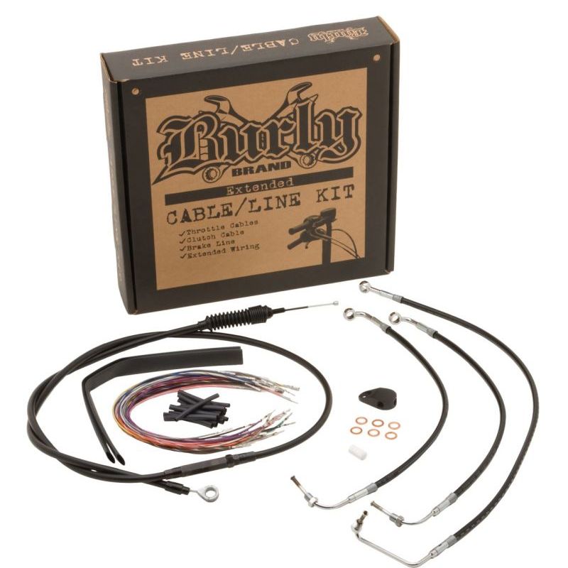 Burly Brand Control Kit 16in Gorilla - Black-tuningsupply.com