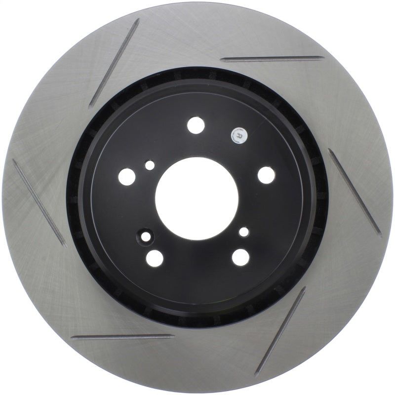 StopTech Sport Slotted Rotor - Front Right-Brake Rotors - Slotted-Stoptech-STO126.40090SR-SMINKpower Performance Parts