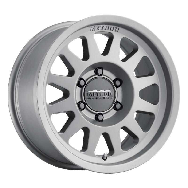 Method MR704 17x8.5 0mm Offset 6x5.5 106.25mm CB Matte Titanium Wheel-tuningsupply.com