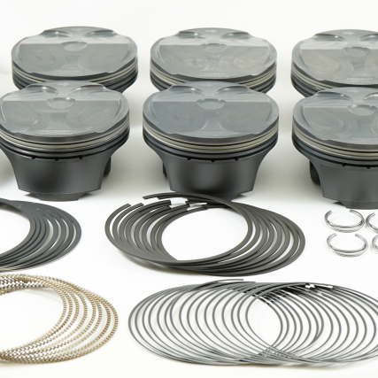 Mahle MS Piston Set Gen 3 Coyote 308ci 3.662in Bore 3.65in Stroke 5.933in Rod .866 Pin 8.4cc 12 CR-tuningsupply.com