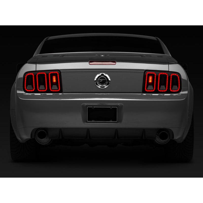 Raxiom 05-09 Ford Mustang Gen5 Tail Lights- Black Housing (Smoked Lens) - SMINKpower Performance Parts RAX49169 Raxiom