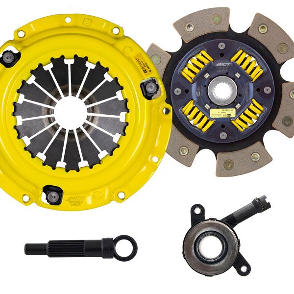 ACT 08-17 Mitsubishi Lancer GT / GTS HD/Race Sprung 6 Pad Clutch Kit-tuningsupply.com