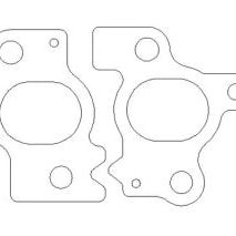 Cometic Toyota 2JZGTE 93-UP 2 PC. Exhaust Manifold Gasket .030 inch 1.600 inch X 1.220 inch Port-tuningsupply.com