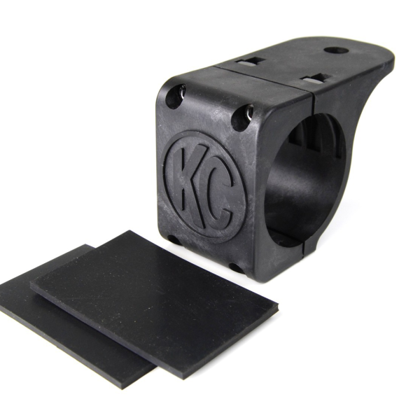 KC HiLiTES Universal Tube Clamp Light Mount Bracket / 2.75in. to 3in. Bar (Single)-tuningsupply.com