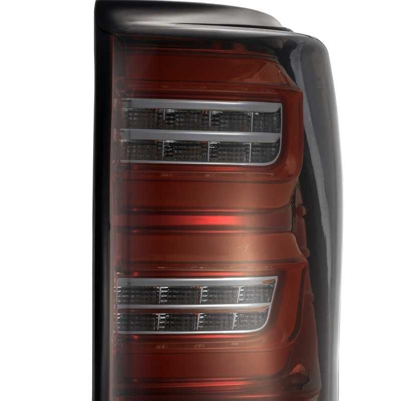 AlphaRex 07-13 Toyota Tundra PRO-Series LED Tail Lights Red Smoke-tuningsupply.com