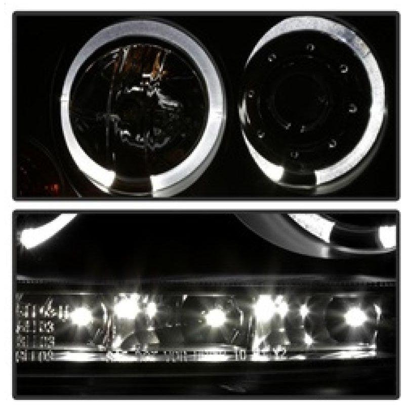 Spyder Volkswagen GTI 06-09/Jetta 06-09 Halogen Model Only - LED Halo DRL Black PRO-YD-VG06-HL-BK - SMINKpower Performance Parts SPY5012098 SPYDER