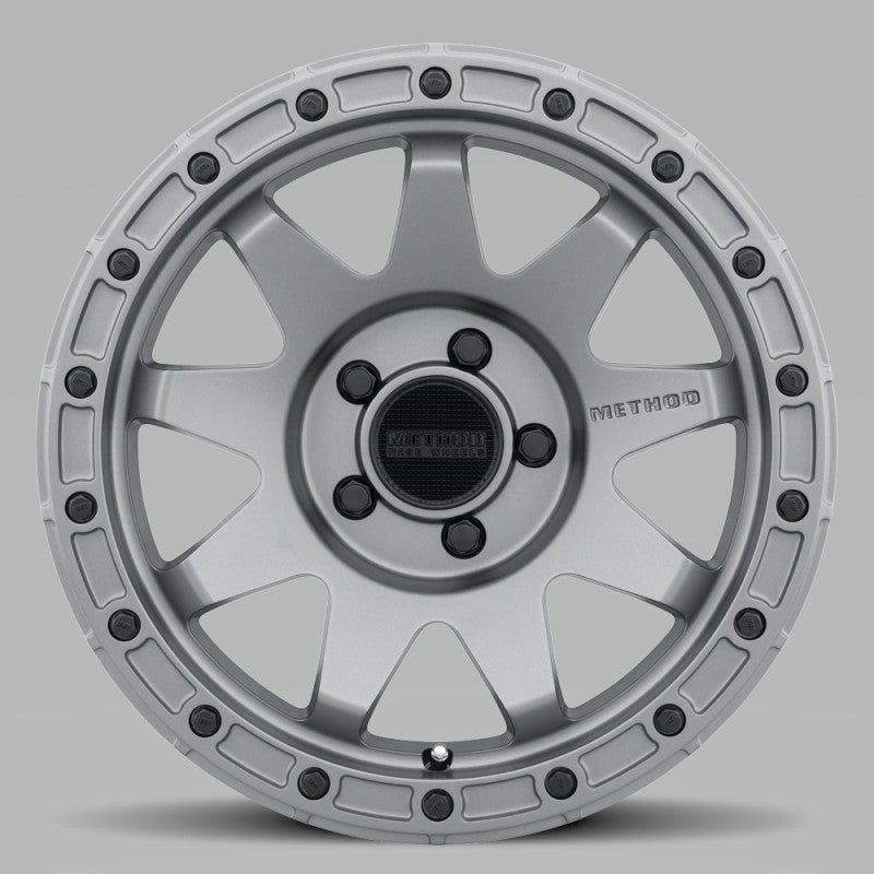 Method MR317 17x8.5 0mm Offset 5x5 71.5mm CB Matte Black Wheel-tuningsupply.com