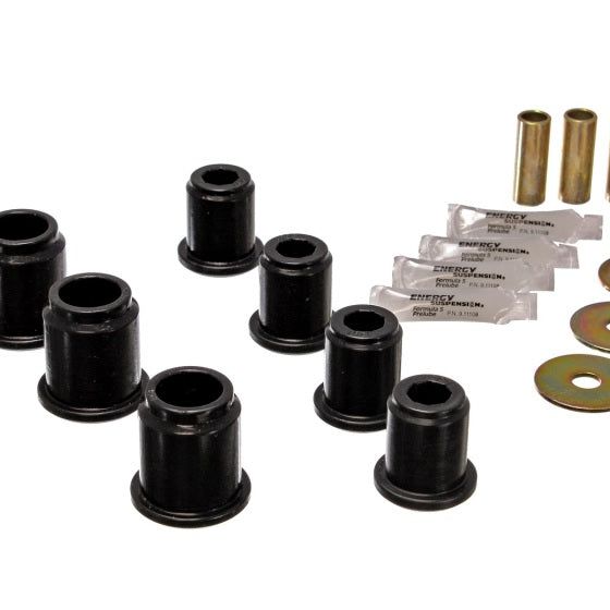 Energy Suspension 6/95-04 Toyota Pick Up 4W (Exc T-100/Tundra) Black Front Control Arm Bushing Set-tuningsupply.com