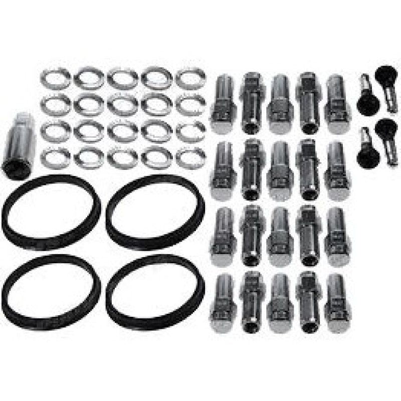 Race Star 14mm x 1.5 1.38in. Shank w/ 7/8in. Head Dodge Charger Closed End Lug Kit - 20 PK-tuningsupply.com