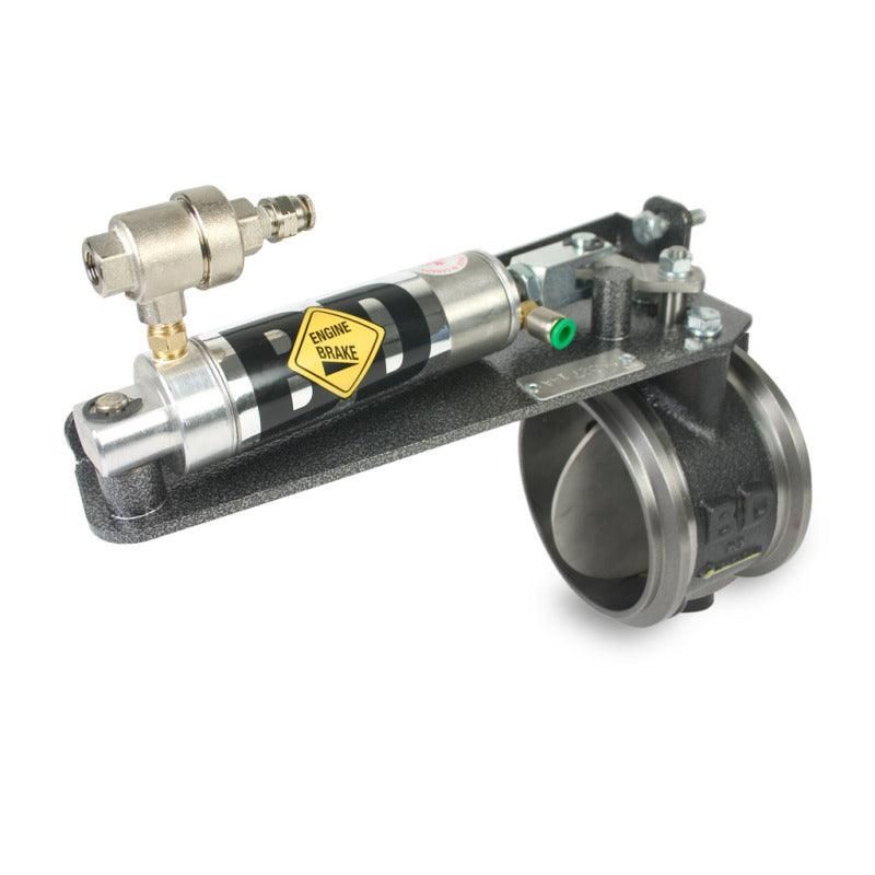 BD Diesel Exhaust Brake - Universal 4.0in c/w Air Compressor-tuningsupply.com