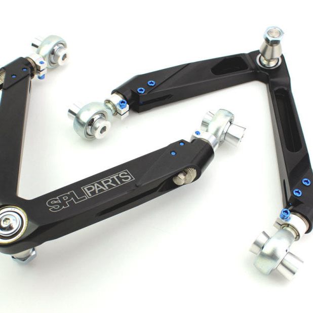 SPL Parts 03-08 Nissan 350Z Front Upper Camber/Caster Arms - SMINKpower Performance Parts SPPSPL FUA Z33 SPL Parts