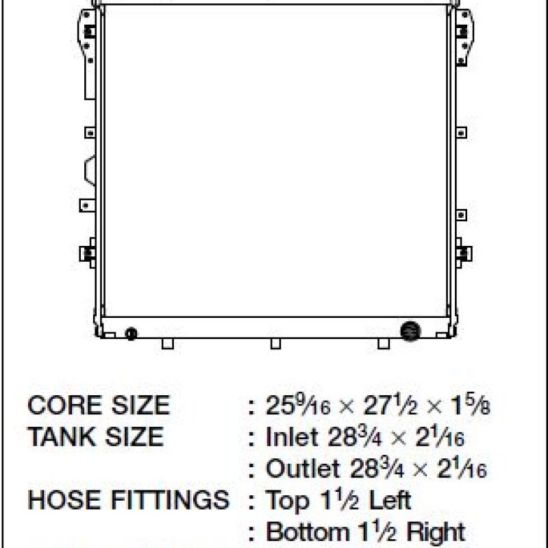 CSF 07-19 Toyota Tundra 5.7L Radiator-tuningsupply.com