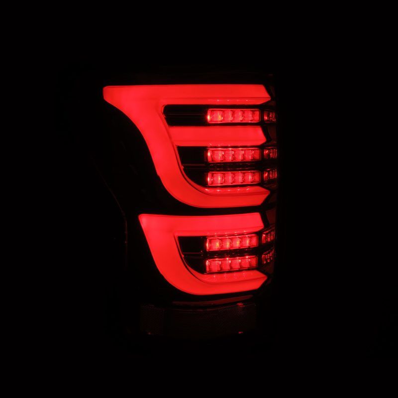 AlphaRex 07-13 Toyota Tundra LUXX-Series LED Tail Lights Alpha-Black-tuningsupply.com