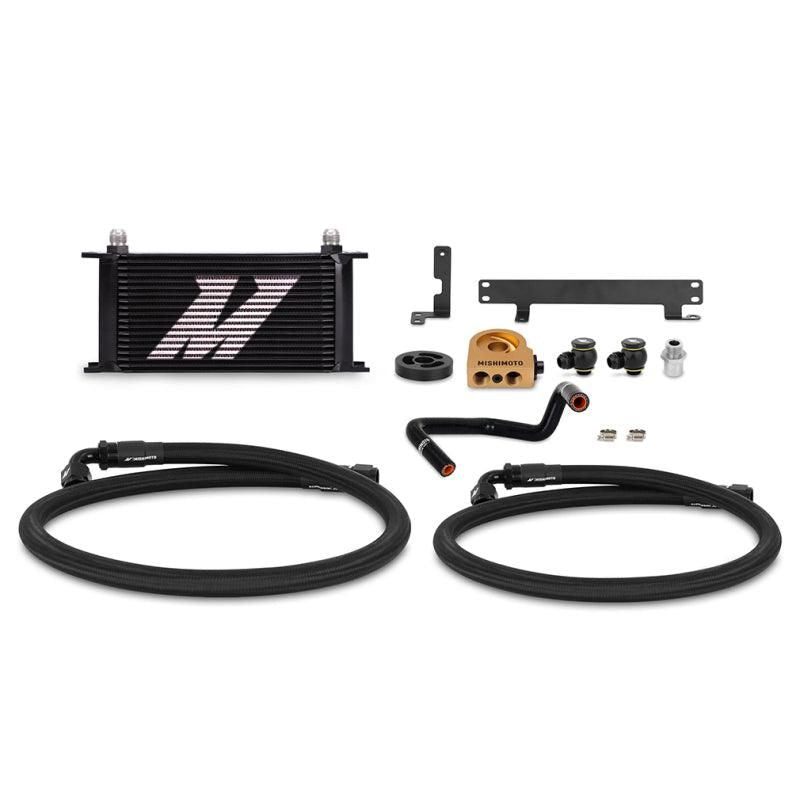 Mishimoto 2022+ Subaru WRX Thermostatic Oil Cooler Kit - Black-tuningsupply.com