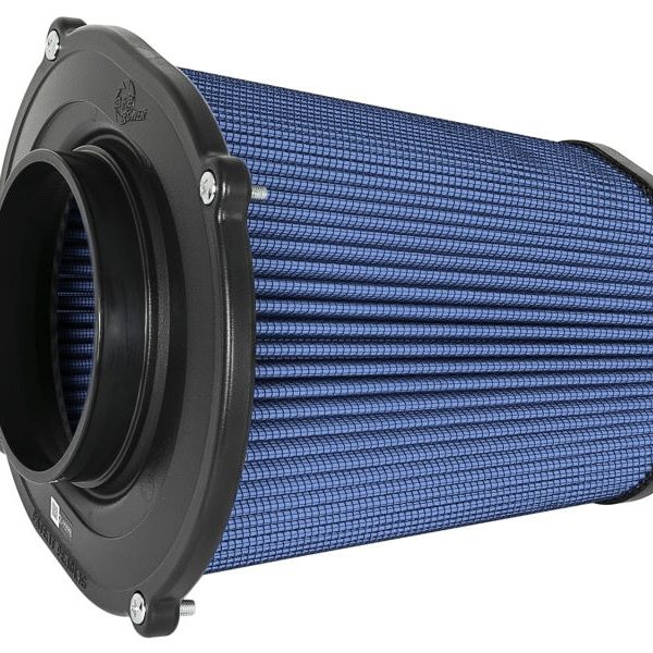 aFe Quantum Pro-5 R Air Filter Inverted Top - 5in Flange x 9in Height - Oiled P5R-tuningsupply.com