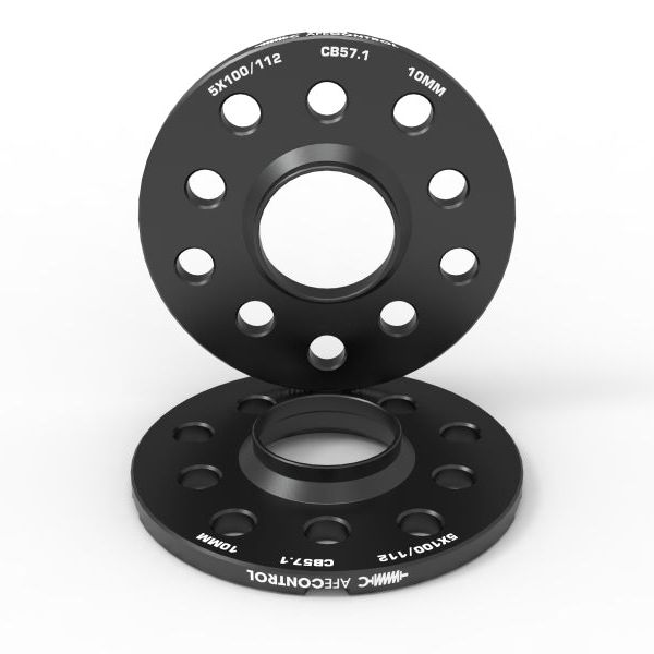 aFe CONTROL Billet Aluminum Wheel Spacers 5x100/112 CB57.1 10mm - Volkswagen/Audi-tuningsupply.com