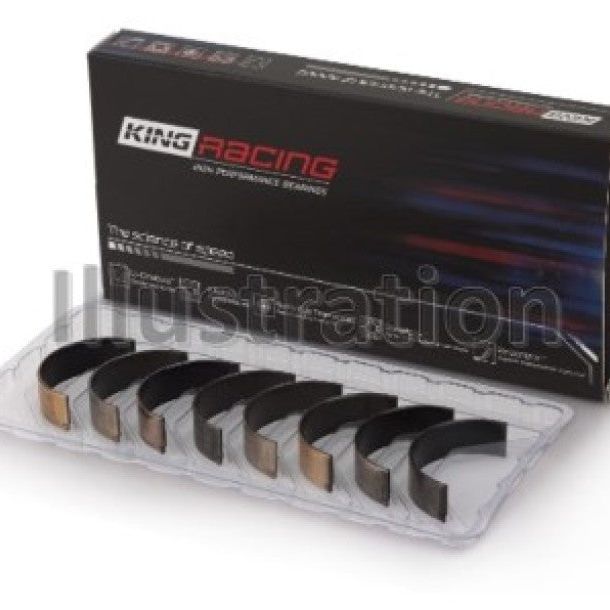 King Honda K-Series (except A3) 16v 2.0L/2.3L/2.4 XP Tri-Metal Performance Rod Bearing - Set of 4-tuningsupply.com